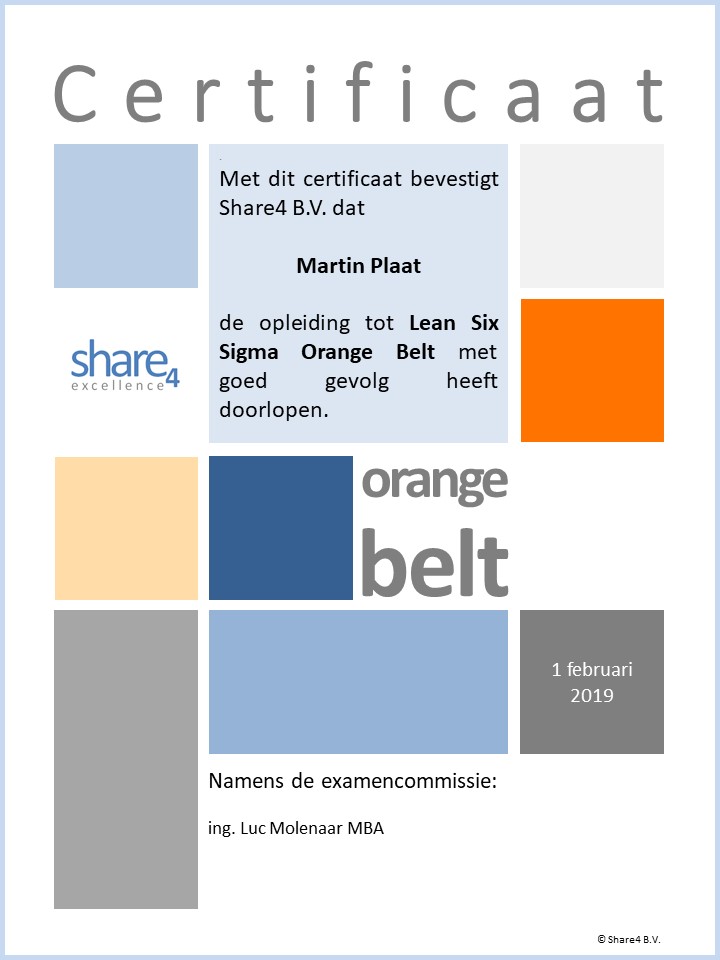 Lean certificaat