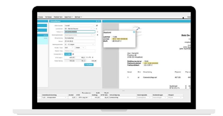 factuurverwerking business central blue 10