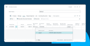 Uitstelsjabloon Business Central New Wave 1 2024